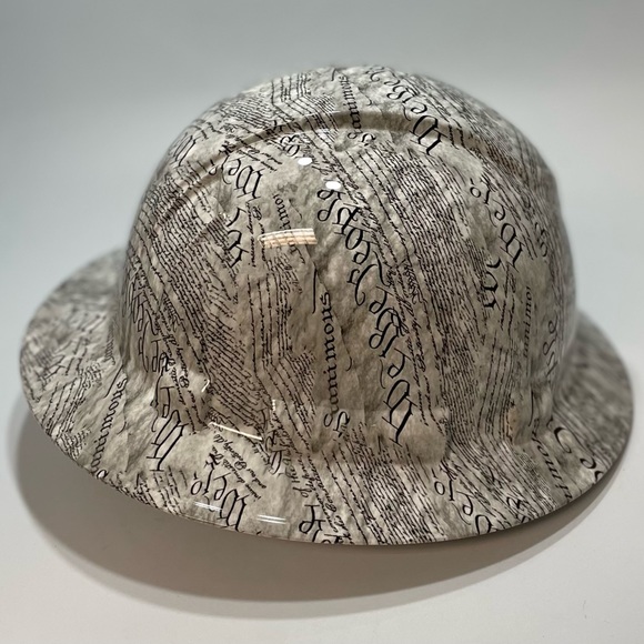 New Full Brim Hard Hat Custom Hydro Dipped Script We The People!! - Picture 2 of 4